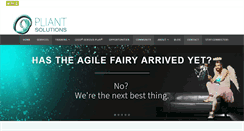 Desktop Screenshot of pliantsolutions.com